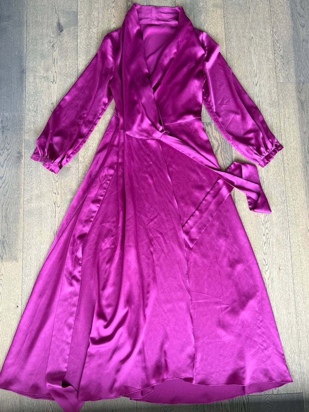 RVNG Cobalt Blue Wrap Dress